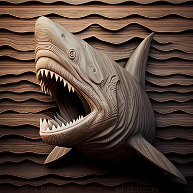 3D model st Megalodon (STL)